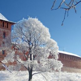 новгород зима